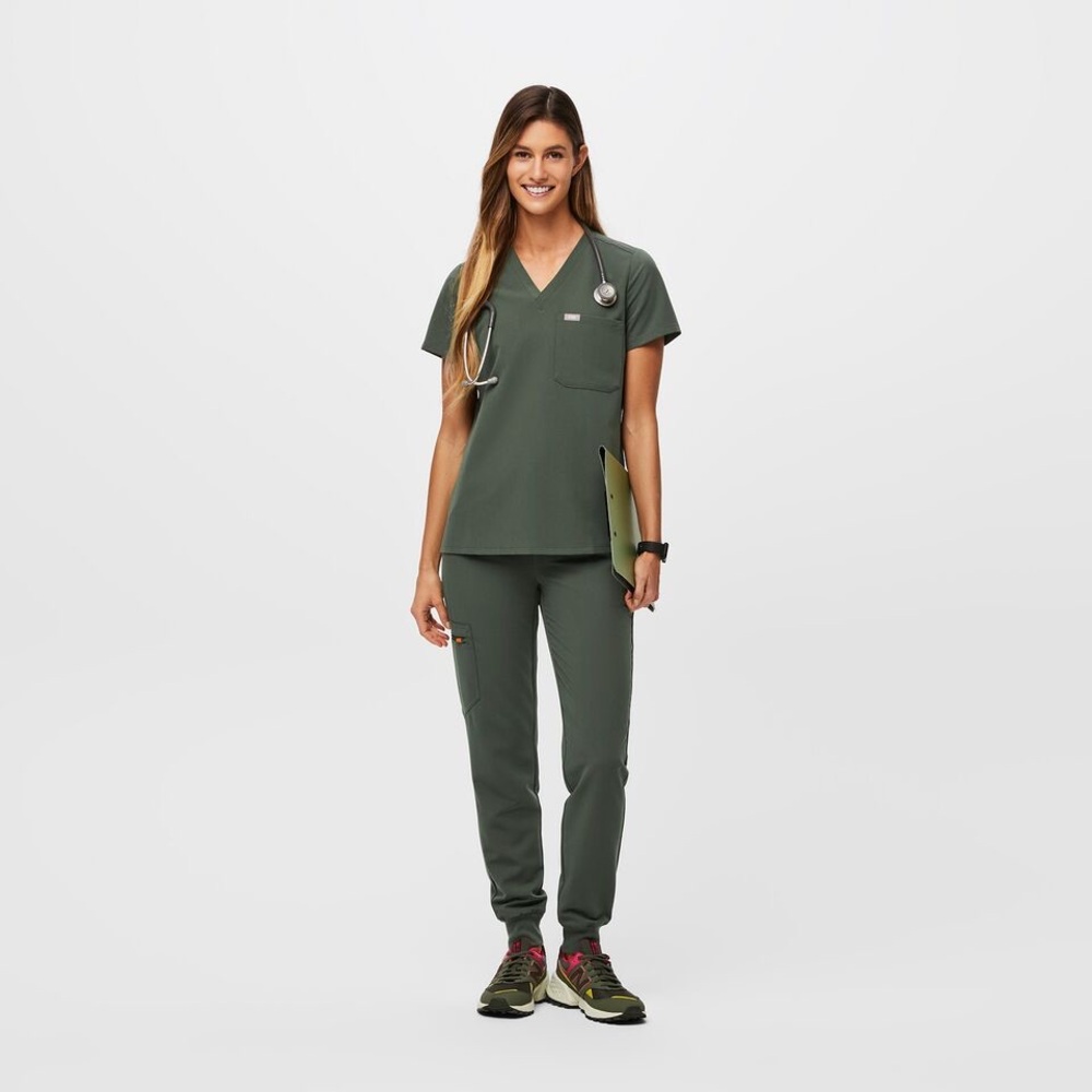 Figs olive green top and bottom